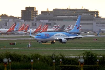 Travel chaos at London airports with over 400 flights delayed and 34 cancelled as fog grips the capital