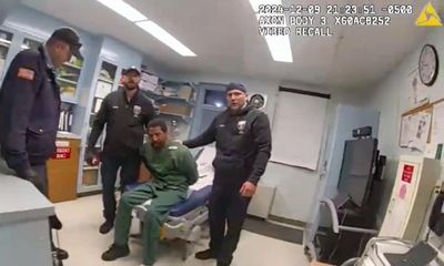 Body-camera video released of beating preceding New York prisoner’s death