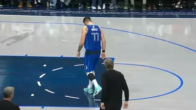 WATCH: Luka Doncic Strains Left Calf in Mavericks Loss to Wolves