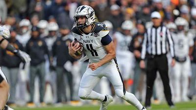 Blake Horvath Sets Navy Football Record With 95-Yard TD Run vs. Oklahoma