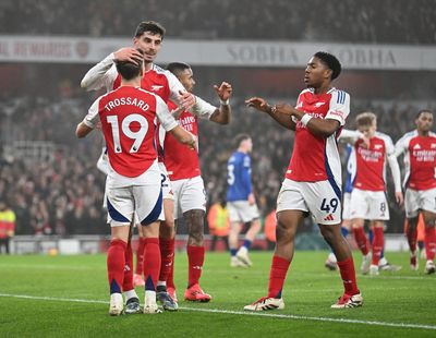 Kai Havertz the hero but Arsenal make slow start to life without Bukayo Saka