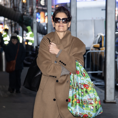 Katie Holmes and Her Favorite $495 Coat Just Celebrated Their Two Year Anniversary