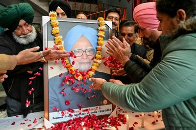 Indian State Funeral For Former PM Manmohan Singh