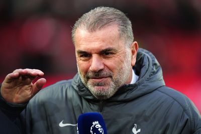 Ange Postecoglou remains determined to bring success to Tottenham