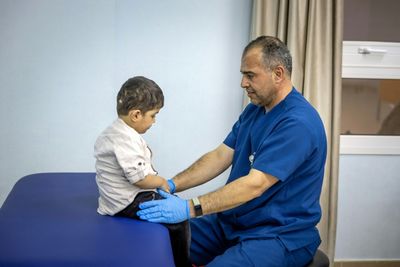 Gaza Child Amputees Get New Limbs But Can't Shake War Trauma