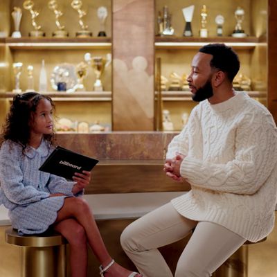 John Legend's 8-Year-Old Daughter Luna Tried to Negotiate a "Compromise" About When She Gets Her Own Phone