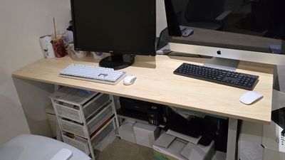 Ikea Utespelare desk review