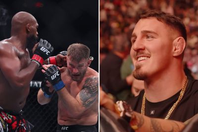 Video: Tom Aspinall’s cageside commentary during Jon Jones vs. Stipe Miocic