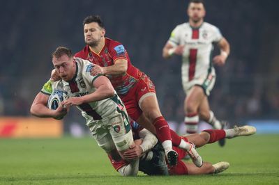 Leicester’s unlikely hero snatches share of spoils against Harlequins in annual festive treat