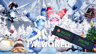 Palworld is riding high in the Steam charts once again hitting 200k concurrent players