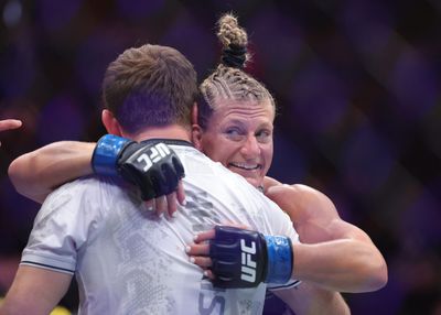 Was Kayla Harrison’s UFC debut more impressive than Carlos Prates’?