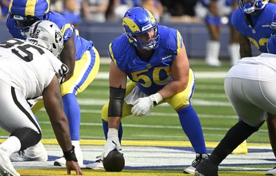 Beaux Limmer’s pre-game outfit was exactly what you’d expect from a rookie center