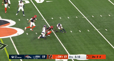 WATCH: Broncos CB Pat Surtain forces, recovers fumble vs. Bengals