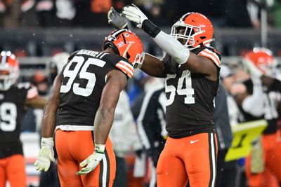 Myles Garrett getting advice from another Cleveland superstar on how to use his voice