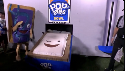 College fans paid tribute to Frosted Cinnamon Roll’s 2024 Pop-Tarts Bowl sacrifice