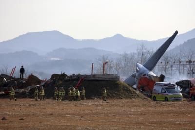 Tragic Plane Crash At Muan International Airport In South Korea