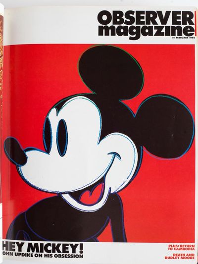 ‘It’s all in the ears’: John Updike’s paean to Mickey Mouse, 1992