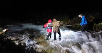 Rescue team saves hillwalker and dogs on Christmas Day callout