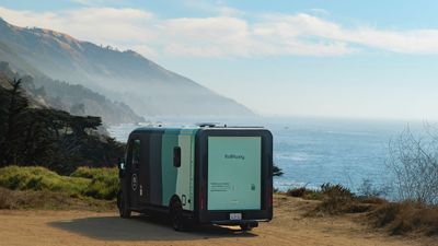 RollAway Hospitality describe their all-electric RV as a luxurious suite on wheels