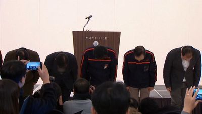 Jeju Air CEO bows in apology after South Korea deadly plane crash