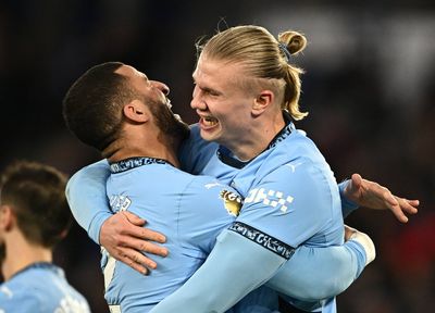 Leicester vs Man City LIVE: Result and reaction as Haaland ends goal drought in vital City win