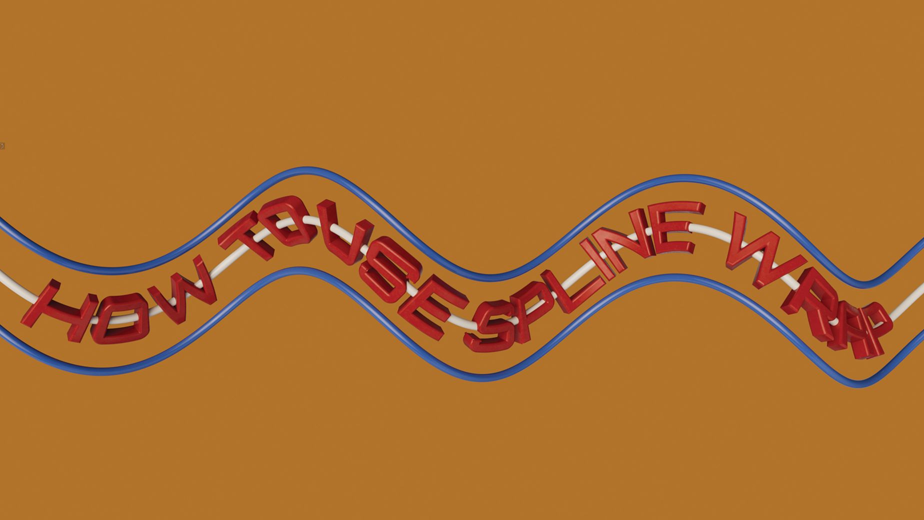 How to animate an object along a spline in Cinema 4D