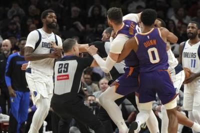 NBA Suspends Players After On-Court Altercation