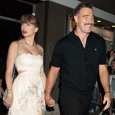 Taylor Swift and Travis Kelce Match in Cozy Knits for Their NYC Date Night