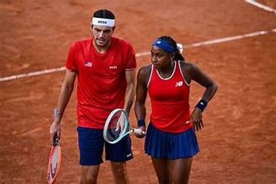 Coco Gauff And Taylor Fritz Get Mixed Doubles Win At United Cup