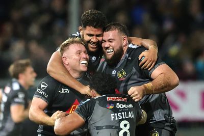 Exeter finally get first Premiership win with nervy Gloucester triumph