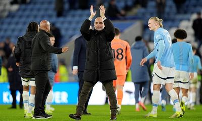 Pep Guardiola says City win at Leicester will ‘clear our minds and souls’