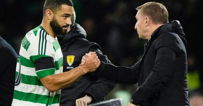 Celtic manager Brendan Rodgers reacts to Cameron Carter-Vickers Bayer Leverkusen link