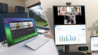 I use these unique monitors to boost my productivity at home and on the go