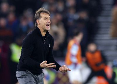 Julen Lopetegui admits West Ham worry after heavy defeat to Liverpool