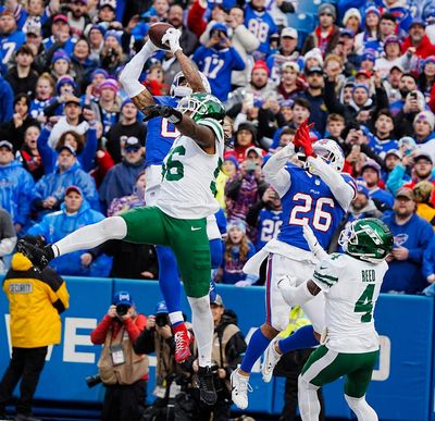 Former MSU WR Keon Coleman makes incredible TD grab for Bills