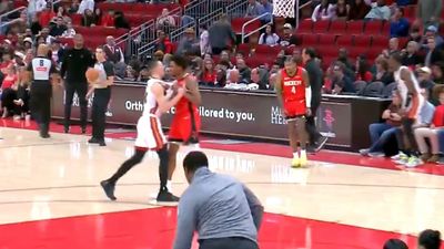 Four Rockets, Heat Players Ejected After Amen Thompson Throws Tyler Herro to Floor