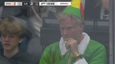 Will Ferrell Spotted in Crowd at Kings Game Dressed As 'Buddy the Elf'