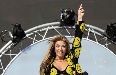 Becky Hill wants fans to name baby after her