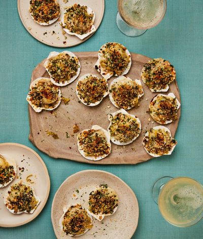 Rukmini Iyer’s quick and easy recipe for scallop, leek and mushroom gratins