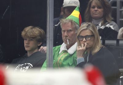 Will Ferrell casually watched a Kings game dressed as Buddy the Elf