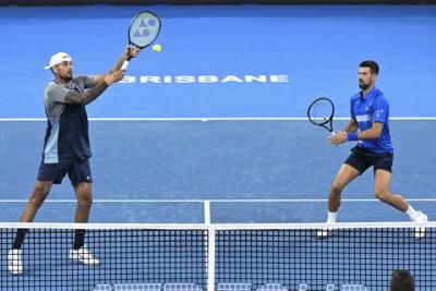 Djokovic And Kyrgios Team Up For Australian Open Prep