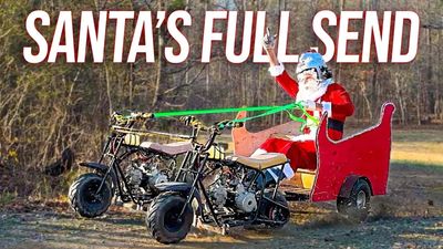 Moto Chariot Santa is Best Santa, I Won't Be Taking Any Questions