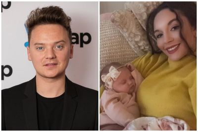 Conor Maynard breaks social media silence after Charlotte Chiltern says he's yet to see their newborn daughter