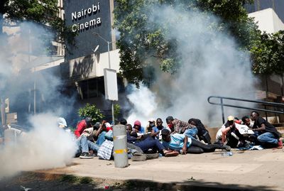 Kenya police fire tear gas at protest against alleged government abductions