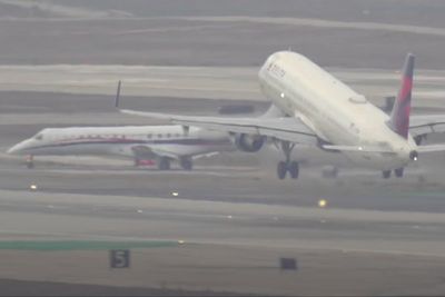 ‘Stop, stop, stop’: Air traffic control intervenes to avoid plane collision on LAX runway