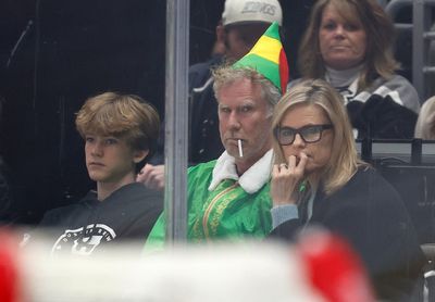 Will Ferrell stuns NHL fans with disheveled Buddy the Elf costume at LA Kings game