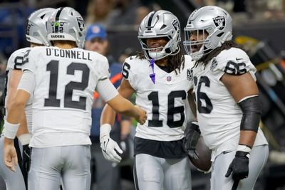 Raiders Week 17 snap counts vs Saints: Offense sees 2nd best ratio of season