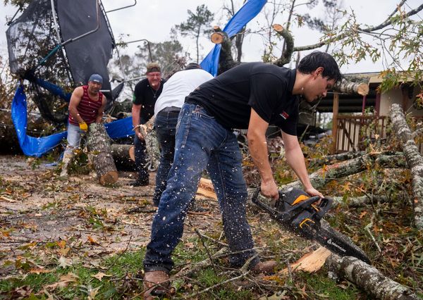 Southerners are cleaning up from tornadoes that swept the region