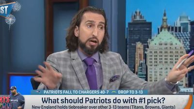 Nick Wright Proffers Galaxy Brain Take on How Patriots Could Handle NFL Draft