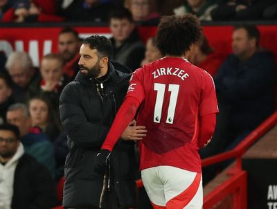 Ruben Amorim explains 'brutal' Joshua Zirkzee decision in latest Manchester United disaster